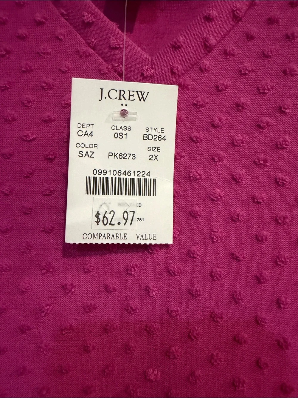 J.Crew NWT Tiered Swiss Dot Dresses Bundle – 2X – Black & Pink